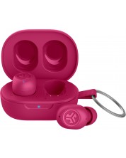 Безжични слушалки JLab - JBuds Mini, TWS, розови