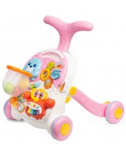 Бебешка проходилка 2 в 1 Caretero Toyz - Spark, Pink 