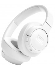Безжични слушалки с микрофон JBL - Tune 720BT, бели