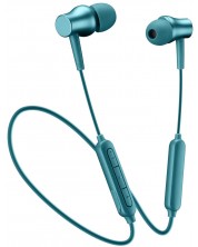 Безжични слушалки с микрофон Cellularline - Savage, зелени -1