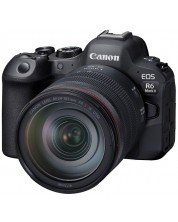 Безогледален фотоапарат Canon - EOS R6 Mark II, RF 24-105mm, f/4L IS USM  -1