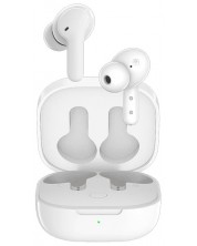 Безжични слушалки QCY - T13, TWS, бели