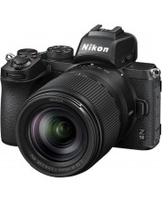 Безогледален фотоапарат Nikon - Z50, Nikkor Z DX 18-140mm, Black -1