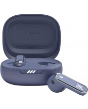 Безжични слушалки JBL - Live Flex, TWS, ANC, сини -1
