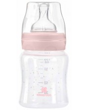 Бебешко шише KikkaBoo Hippo Dreams - РР, 120 ml, розово -1