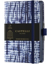 Бележник Castelli Shibori - Jute, 9 x 14 cm, линиран -1