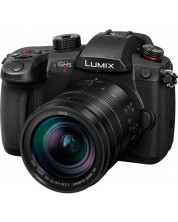 Безогледален фотоапарат Panasonic - Lumix GH5 II, Leica 12-60mm