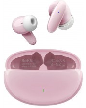 Безжични слушалки ProMate - Lush Acoustic, TWS, розови/бели -1