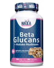 Beta Glucans + Maitake Mushroom, 90 капсули, Haya Labs -1