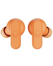 Спортни слушалки Skullcandy - Dime, TWS, оранжеви -1