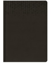 Бележник Lastva Standard - A5, 96 листа, черен -1