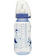 Бебешко шише NIP - Trendy, РР, Flow B, 6 м+, 250 ml