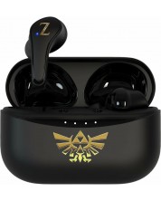 Детски слушалки OTL Technologies - Zelda Crest, TWS, черни/златисти -1