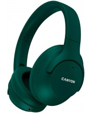 Безжични слушалки с микрофон Canyon - OnRiff 10, ANC, зелени -1