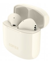 Безжични слушалки Edifier - TWS200 Plus, бежови