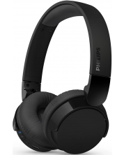 Безжични слушалки Philips - TAH3209BK/00, Bluetooth, черни -1