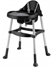 Бебешко столче за хранене BabyJem - Черно