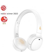 Безжични слушалки с микрофон Edifier - WH500, бели/жълти