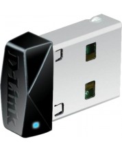 Безжичен USB адаптер D-Link - DWA-121, черен -1