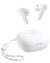 Безжични слушалки Anker - Soundcore R50i, TWS, бели -1