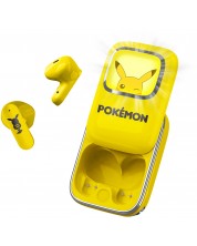 Безжични слушалки OTL Technologies - Pokemon Pikachu Slide, TWS, жълти -1