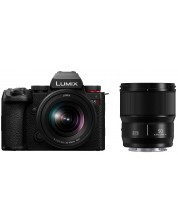 Безогледален фотоапарат Panasonic - Lumix S5 II + S 20-60mm + S 50mm -1