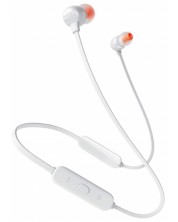 Безжични слушалки JBL - Tune 115BT, бели -1