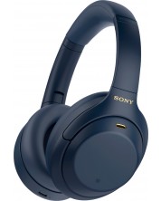 Безжични слушалки Sony - WH-1000XM4, ANC, сини