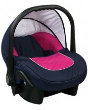 Детско столче за кола Baby Merc - Leo, до 9 kg, синьо и розово -1