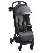 Бебешка лятна количка KinderKraft - Nubi 2, Cloudy grey -1