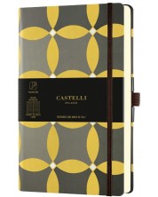 Бележник Castelli Oro - Circles, 9 x 14 cm, линиран