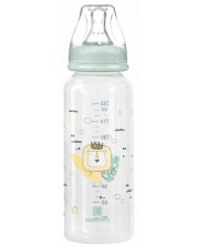 Бебешко шише KikkaBoo Savanna - РР, 240 ml, мента -1