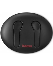 Безжични слушалки Hama - Spirit Unchained, TWS, ENC, черни -1