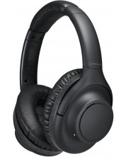 Безжични слушалки с микрофон Audio-Technica - ATH-S300BT, ANC, черни -1