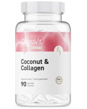Beauty Coconut & Collagen, 90 капсули, OstroVit