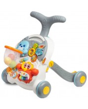 Бебешка проходилка 2 в 1 Caretero Toyz - Spark, Grey  -1