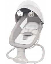 Бебешка електрическа люлка KikkaBoo - Winks, Grey -1