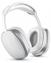 Безжични слушалки с микрофон Cellularline - MS Maxi 2, бели