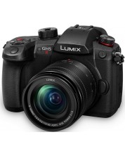 Безогледален фотоапарат Panasonic - Lumix G GH5 II, 12-60mm, Black