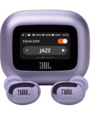 Безжични слушалки JBL - Live Buds 3, TWS, ANC, лилави -1