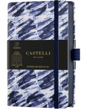 Бележник Castelli Shibori - Bubbles, 9 x 14 cm, линиран -1