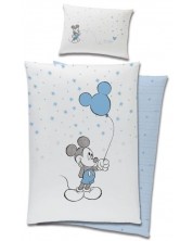 Спален комплект Sonne - Mickey Mouse, 90 x 120 cm, 2 части -1