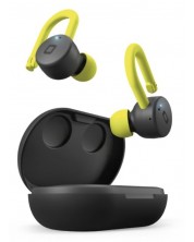 Безжични слушалки SBS - S-Trainers, TWS, черни/зелени