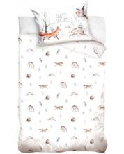 Бебешки спален комплект Sonne - Forest Animals, 90 x 120 cm, 2 части -1