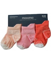 Бебешки къси чорапи Maximo - За момиче -1