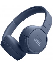 Безжични слушалки с микрофон JBL - Tune 670NC, ANC, сини -1