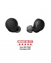 Безжични слушалки Sony - WF-C500, TWS, черни