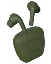 Безжични слушалки Defunc - True Audio, TWS, зелени -1