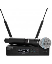 Безжична микрофонна система Shure - QLXD24E/B58-G51, черна