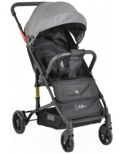 Бебешка лятна количка Moni - Colibri, сива -1